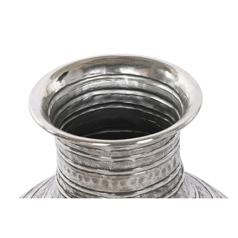 Vase DKD Home Decor Golden Silver Aluminium Modern Aged finish 38 x 38 x 50 cm (2 Units)