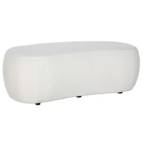 Taburet DKD Home Decor Valge Must 130 x 62 x 43 cm