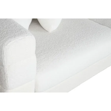 Диван DKD Home Decor Белый Металл 205 x 85 x 73 cm