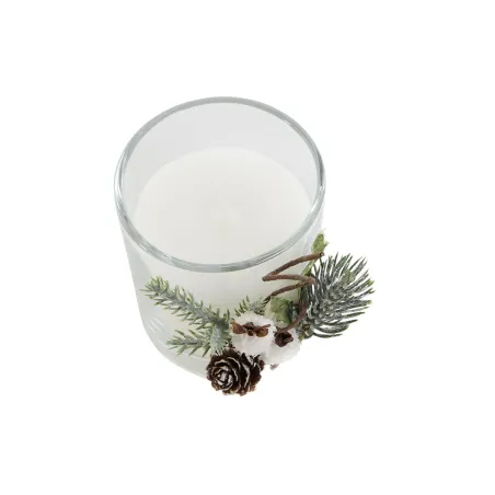 Вуаль DKD Home Decor Белый Рождество 10,5 x 8,5 x 8,5 cm