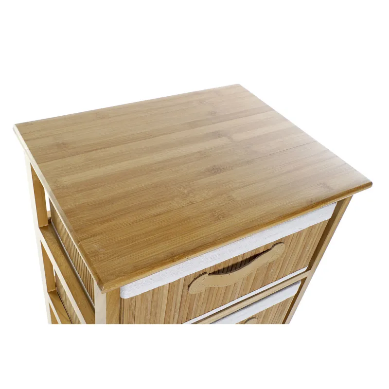 Lipasto DKD Home Decor Luonnollinen Bambu Paolownia wood 42 x 32 x 63 cm