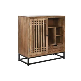 Sideboard DKD Home Decor Brown Black Crystal Mango wood 90 x 40 x 90 cm