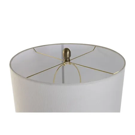 Galda lampa Home ESPRIT Balts Zaļš Keramika 50 W 220 V 40 x 40 x 78 cm