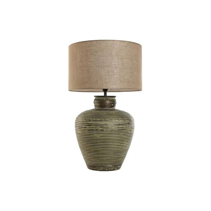 Stalinė lempa Home ESPRIT Žalia Aliuminis 50 W 220 V 42 x 42 x 69,5 cm
