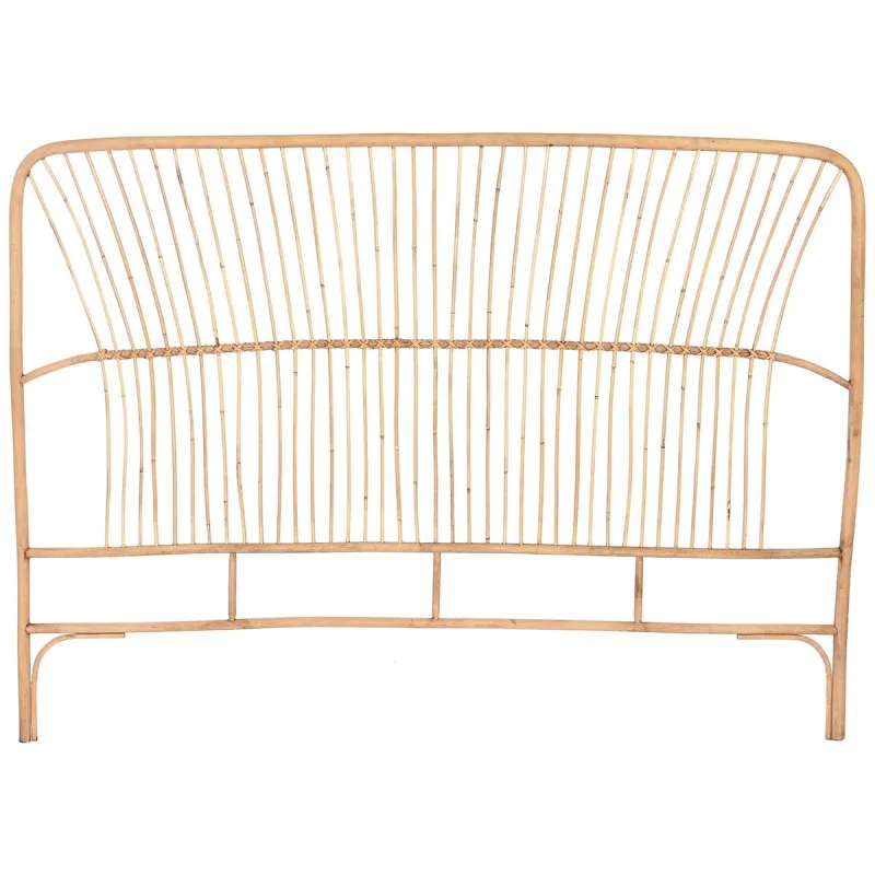 Gultas galvgalvis Home ESPRIT Brūns Dabisks Gaiši brūns Bambuss 160 x 3 x 115 cm
