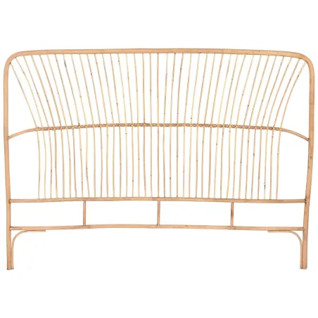 Peatsilaud Home ESPRIT Pruun Naturaalne Helepruun Bambus 160 x 3 x 115 cm