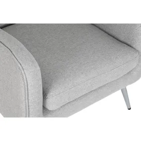 Tugitool Home ESPRIT Hall Hõbedane 71 x 68 x 81 cm