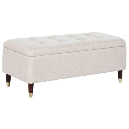 Taburete Home ESPRIT Bēšs Koks MDF 110 x 45 x 44 cm