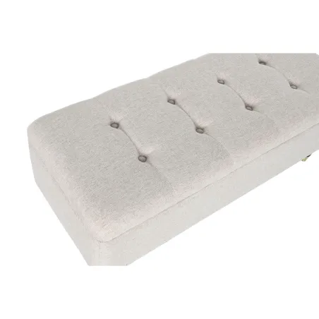 Банкетка Home ESPRIT Бежевый Деревянный MDF 110 x 45 x 44 cm