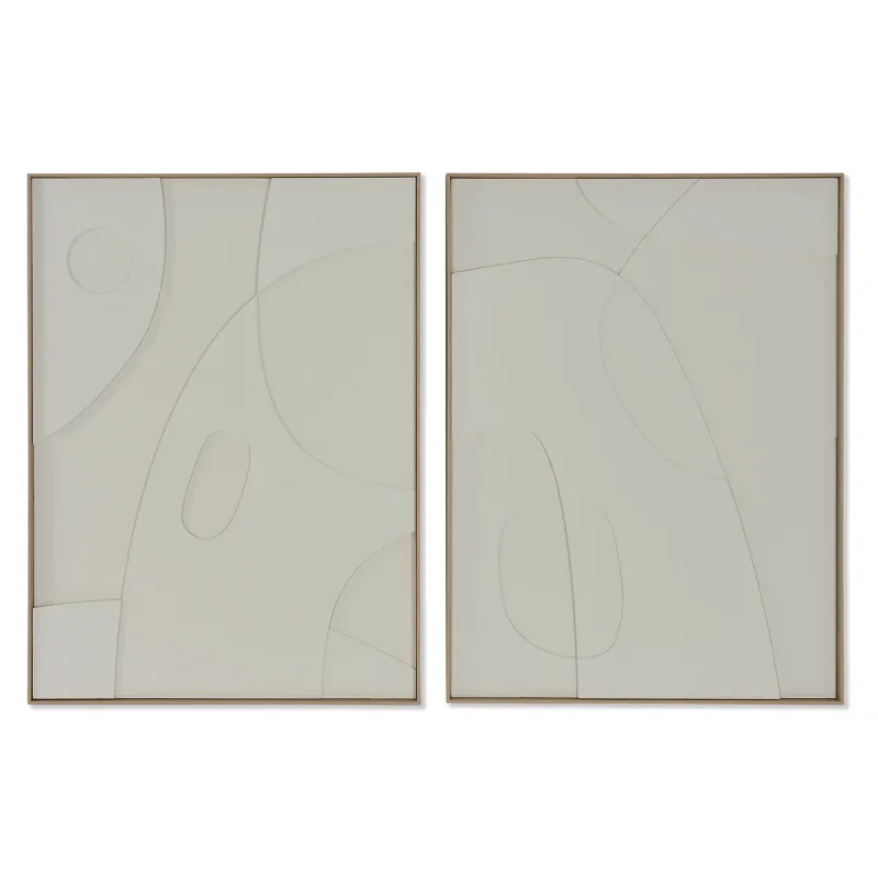 Картина Home ESPRIT бумага полистирол 75 x 4 x 100 cm