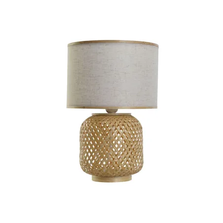 Stalinė lempa DKD Home Decor Ruda Natūralus Bambukas 50 W 220 V 26 x 26 x 39 cm
