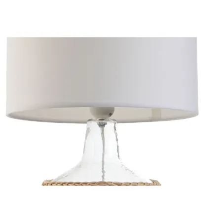 Laualamp Home ESPRIT Valge Pruun Kristall Köis 220 W 60 V 28 x 28 x 45 cm (2 Ühikut)