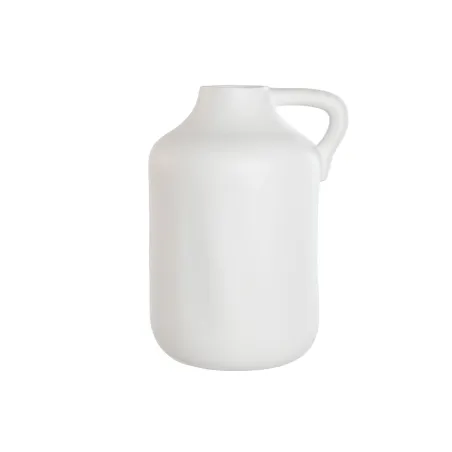 Vaza Home ESPRIT Balta Keramikos dirbinys Tradicinis stilius 35 x 35 x 50 cm