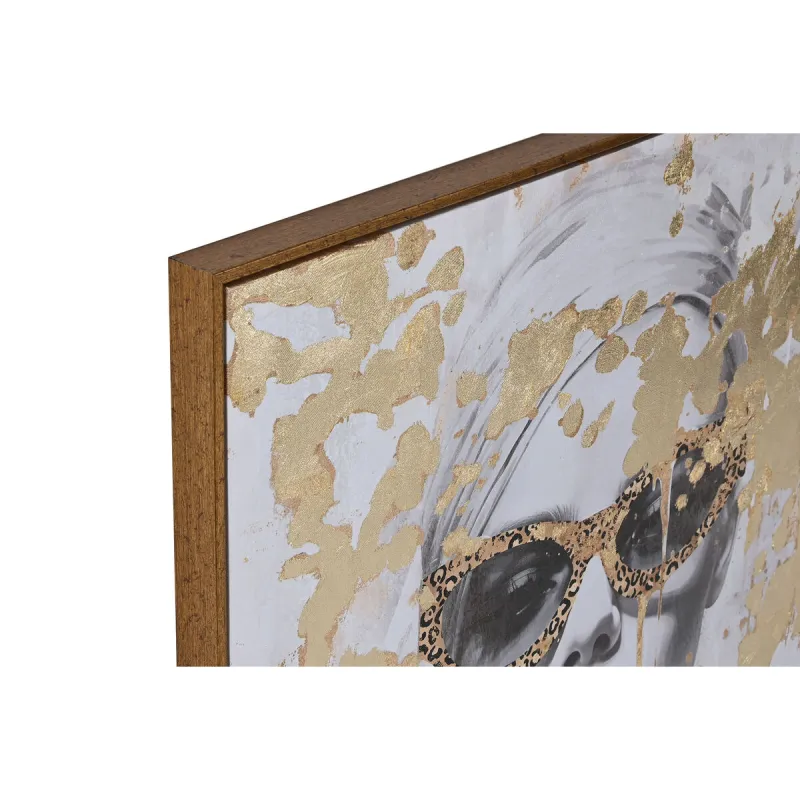 Drobė Home ESPRIT polistirenas Drobė 70 x 3,5 x 70 cm