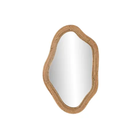 Seinapeegel Home ESPRIT Naturaalne Linna 51 x 2 x 81 cm