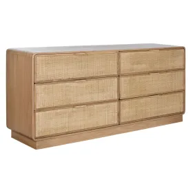 Lipasto Home ESPRIT Luonnollinen Ąžuolas Trooppinen 182 x 45 x 81 cm
