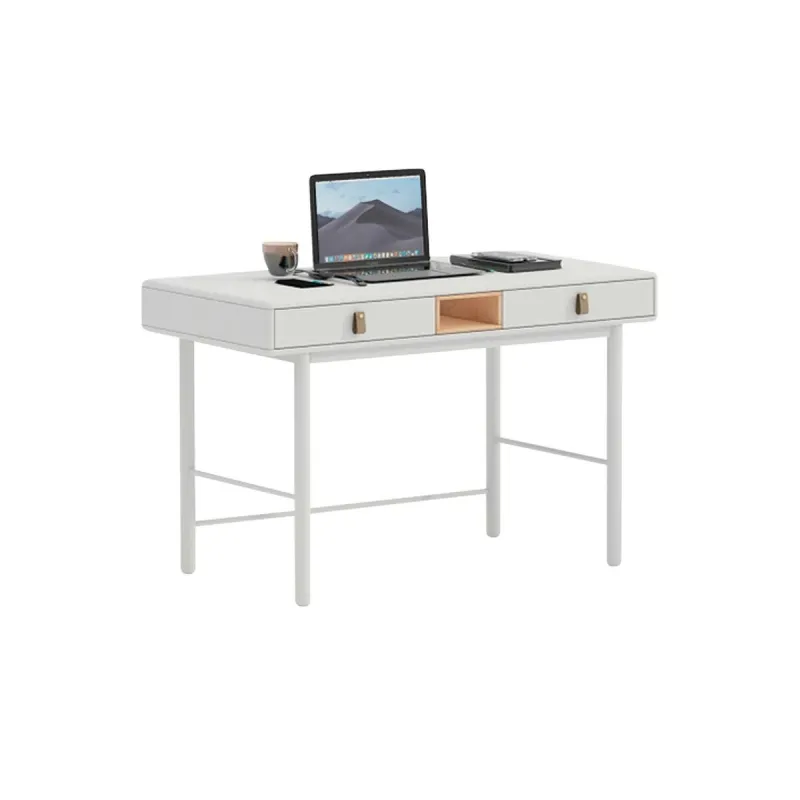 Rašomasis stalas Home ESPRIT Balta Natūralus Poliuretanas Medžio MDF 120 x 60 x 75 cm