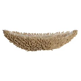 Декор для центра стола Home ESPRIT Белый Светло-коричневый Деревянный 86 x 25 x 17 cm