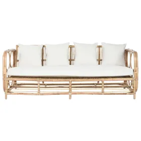 Dīvāns Home ESPRIT Balts Dabisks 192 x 72 x 75 cm