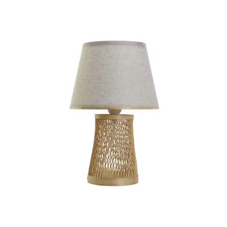 Stalinė lempa DKD Home Decor Ruda Natūralus Bambukas 50 W 220 V 24 x 24 x 37 cm