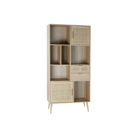 Lentyna Home ESPRIT Natūralus Paulovnijos mediena Medžio MDF 90 x 37 x 189 cm