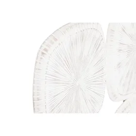 Sienu dekors Home ESPRIT Balts Moderns Verouderde afwerking 89 x 2,5 x 89 cm