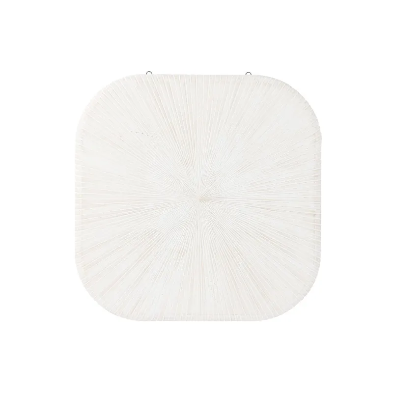 Seinäkoriste Home ESPRIT Valkoinen Moderni Vanhahtava viimeistely 89 x 3 x 89 cm