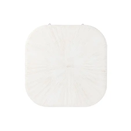 Sienu dekors Home ESPRIT Balts Moderns Verouderde afwerking 89 x 3 x 89 cm