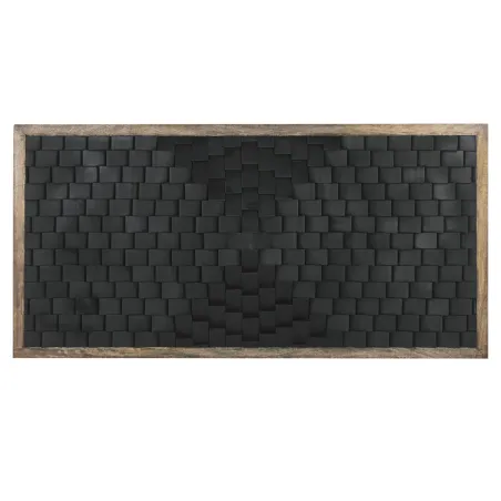 Galvūgalio lenta Home ESPRIT Ruda Juoda Mango mediena 160 x 5 x 80 cm