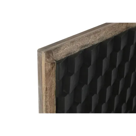 Peatsilaud Home ESPRIT Pruun Must Mangopuit 160 x 5 x 80 cm