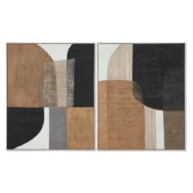 Paveikslas Home ESPRIT Žgutas polistirenas 82 x 4,5 x 102 cm (2 vnt.)