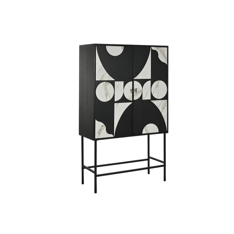 Kapp Home ESPRIT Valge Must Metall Kuusk 100 x 40 x 170 cm