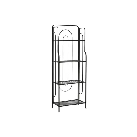 Plaukti Home ESPRIT Melns Metāls 60 x 27 x 160 cm