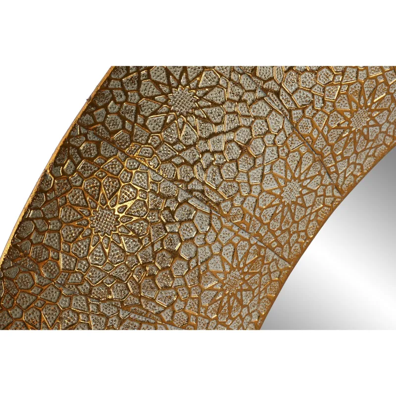 Seinapeegel Home ESPRIT Kuldne Araablane 80 x 5,5 x 80 cm