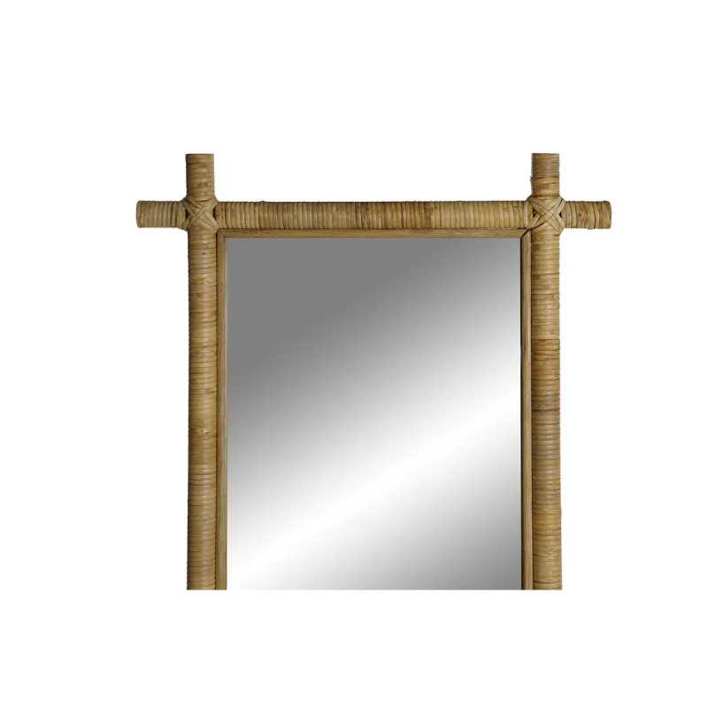 Seinapeegel Home ESPRIT Naturaalne Linna 60 x 3 x 170 cm