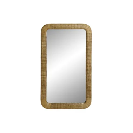 Seinapeegel Home ESPRIT Naturaalne Troopiline 55 x 4 x 95 cm