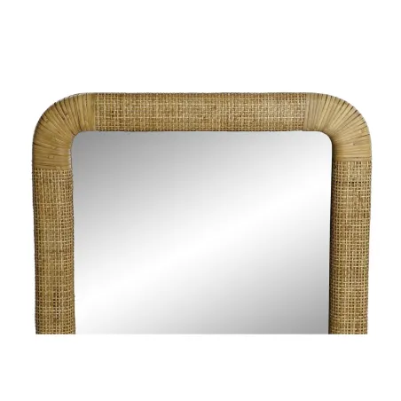 Seinapeegel Home ESPRIT Naturaalne Troopiline 55 x 4 x 95 cm