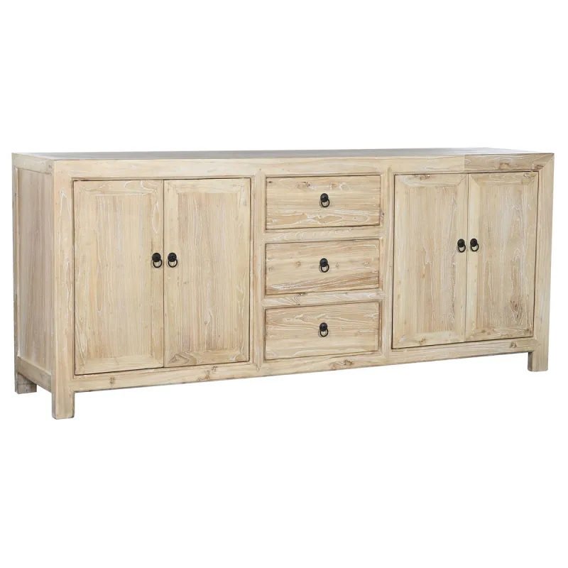 Puhvetkapp Home ESPRIT Naturaalne Töödeldud Puit Jalakapuit 200 x 45 x 85 cm