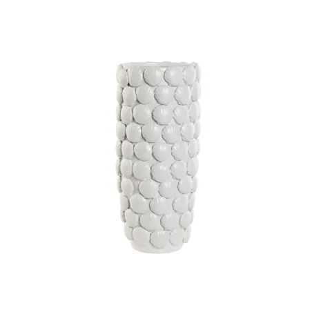 Maljakko Home ESPRIT Valkoinen Kivitavara Välimeren 15,5 X 15,5 X 33,5 cm
