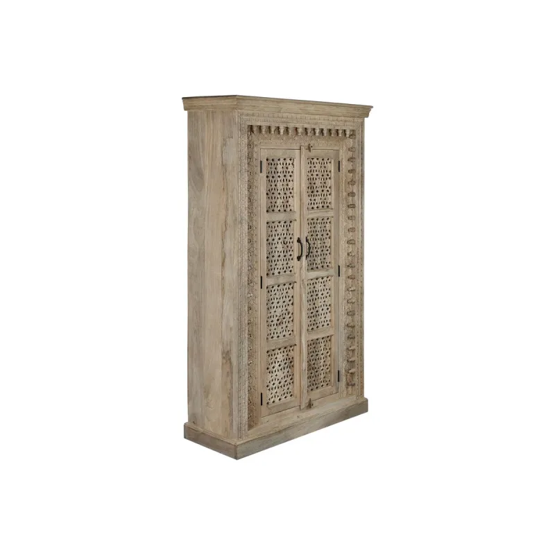 Spintelė Home ESPRIT Natūralus Mango mediena 110 x 43 x 188 cm