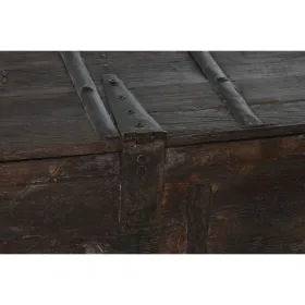 Сундук Home ESPRIT Коричневый Железо древесина тика 137 x 44 x 98 cm