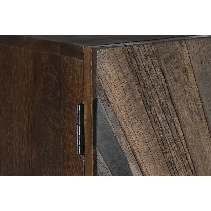 Kaappi Home ESPRIT Luonnollinen Recycled Wood 45 x 90 x 180 cm
