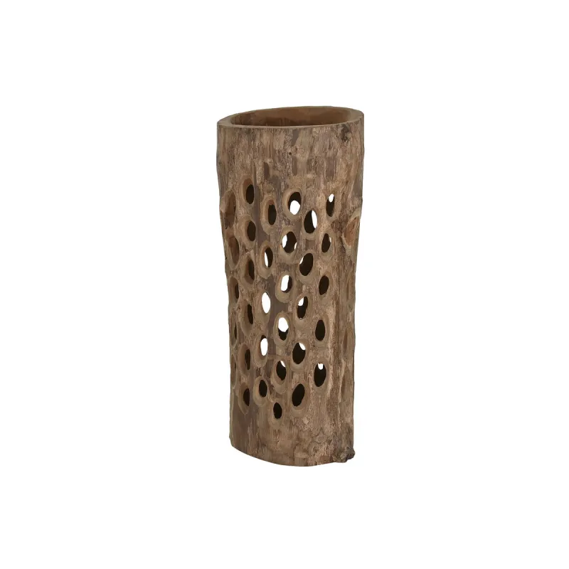 Vaza Home ESPRIT Natūralus Tikmedis 30 x 30 x 75 cm 30 x 31 x 76,5 cm