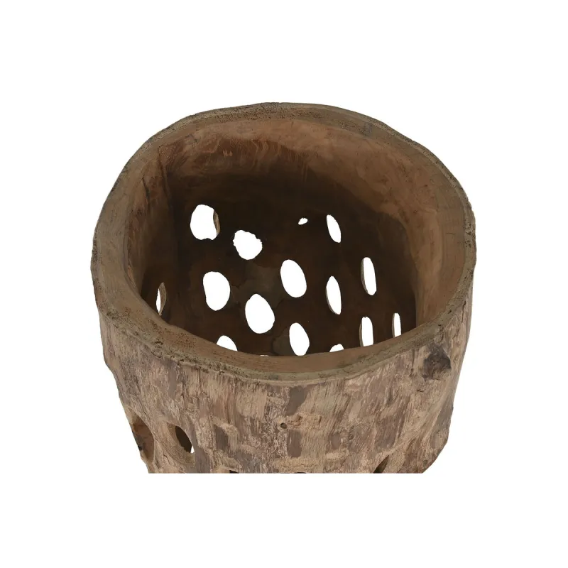 Vaza Home ESPRIT Natūralus Tikmedis 30 x 30 x 75 cm 30 x 31 x 76,5 cm