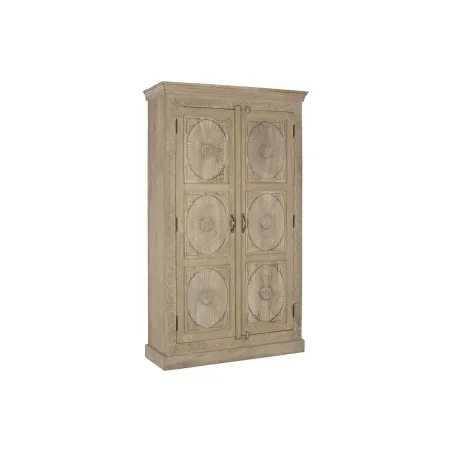 Spintelė Home ESPRIT Natūralus Mango mediena 125 x 43 x 214 cm