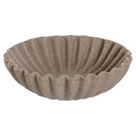 Galda rotājums Home ESPRIT Bēšs Sveķi 28 x 28 x 8,5 cm