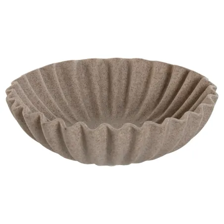 Centerpiece Home ESPRIT Beige Resin 28 x 28 x 8,5 cm