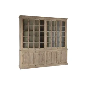 Display Stand Home ESPRIT Natural Teak Mango wood 266 x 46 x 251 cm