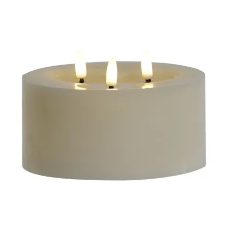 LED Küünal Home ESPRIT Beež 15 x 15 x 7 cm (AA)