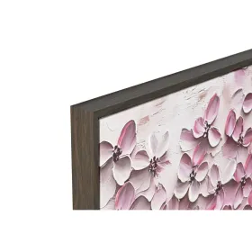 Drobė Home ESPRIT Rusvai gelsva Rožinė Romantiškas 103 x 4,5 x 103 cm (2 vnt.)